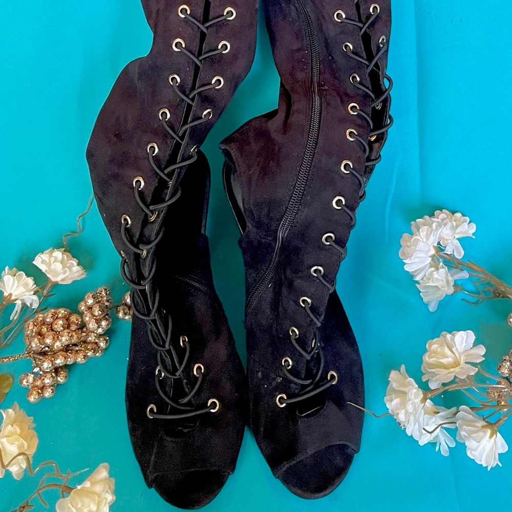 Breckelles over the knee boots size 8
